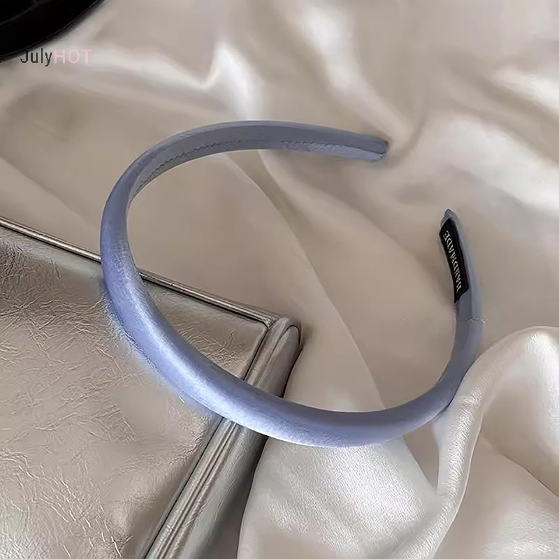 Julyhot Vintage Màu Kem Băng Đô Quấn Tóc Sa Lụa Tóc Mũ Dành Cho Nữ Bé Gái Thời Trang Tóc Vòng Phụ Kiện Tóc Massivedeals