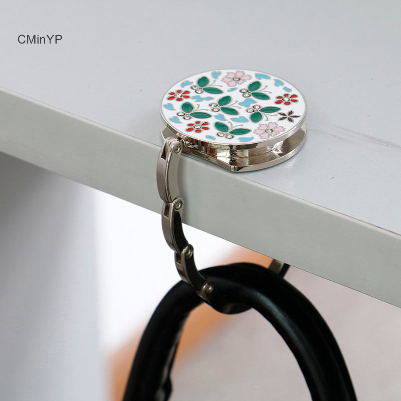Cminyp Túi Gấp Túi Xách Móc Ví tote Hoa Hình Kim Loại Túi Đựng Bàn Glory