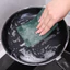 Tấm cọ rửa bộ đồ ăn - Thảm khử vảy đồ dùng nhà bếp - Vải lau bồn rửa - Khăn lau đồ nội thất - Khăn lau bát đĩa nhà bếp - Khô nhanh, tạo bọt phong phú, tái sử dụng