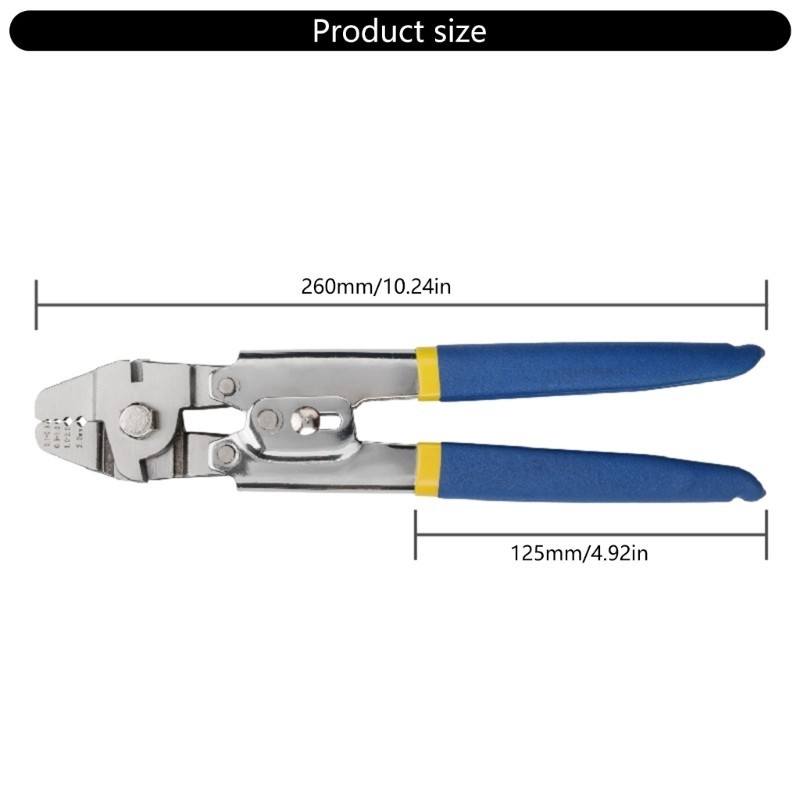 DY Crimp Wire Wire Rope Crimping Tool cho lan can cáp Hand Swaging Tool cho nhôm