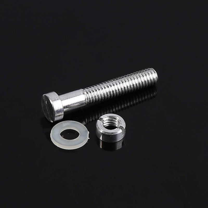 💖5 Chiếc M2.5 Vít Bu Lông Đai Ốc Vòng Đệm Bộ Bàn Xoay Headshell Stylus Gắn Vinyl LP Ghi Máy Nghe Nhạc