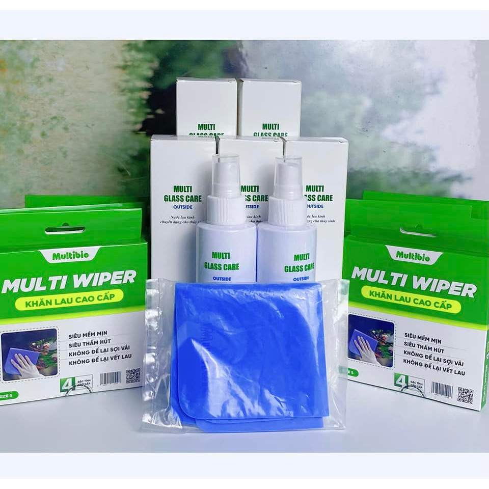 Tẩy Cặn Canxi Multi Glass Care Cho Bể Cá