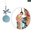 Miss * Fluffys Balls Móc Khóa Ngôi Sao Dễ Thương Mặt Dây Chuyền Acrylic Móc Khóa Đầy Màu Sắc Nơ Dây Đa Năng Túi Accessori