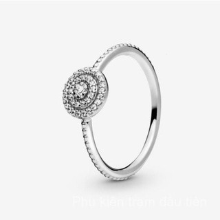 Hàng giao ngay [phong cách mới 2024] Nhẫn Nữ Kim Cương S925/nhẫn nữ thời trang