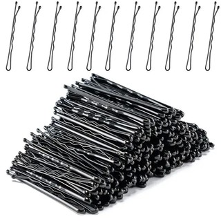 10 Chiếc Đen Kẹp Tóc Kẹp Tóc Chân Vô Hình Sóng Xoăn Dùng Một Lần Hairgrip Barrette Kẹp Tóc