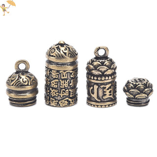 [Gou] Đồng Rỗng Phật Kinh Xi Lanh Mặt Dây Chuyền Móc Khóa Vòng Cổ Trang Sức Hộp Đựng Thuốc VN