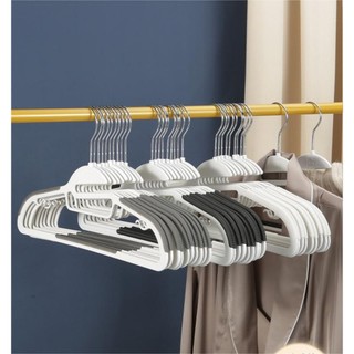 Combo 10 Móc treo quần áo khô và ướt đa năng chất liệu nhựa chống trượt, tiện lợi, cao cấp, có khả năng chịu tải mạnh