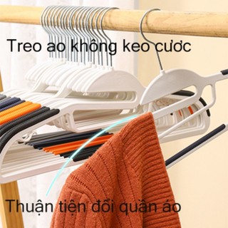 Combo 10 Móc treo quần áo khô và ướt đa năng chất liệu nhựa chống trượt, tiện lợi, cao cấp, có khả năng chịu tải mạnh