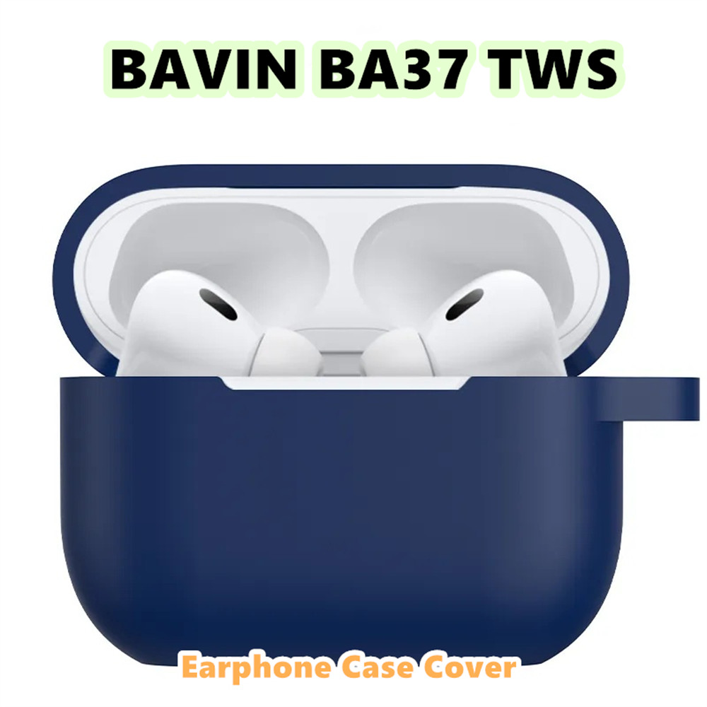 [Ngôi sao tương lai] Dành cho ốp lưng BAVIN BA37TWS dành cho doanh nghiệp Vỏ tai nghe silicon mềm màu trơn