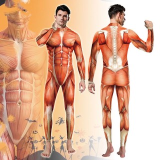 Avatar Halloween Nam Nữ cosplay sân khấu, trang phục body ngộ nghĩnh