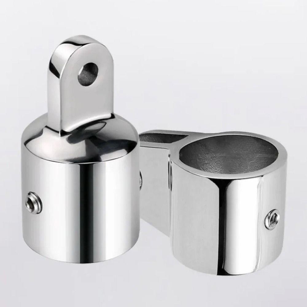 Note1 Lắp hàng đầu, Thuyền phần cứng biển bằng thép không gỉ 316 Bimini, Mũ cuối mắt ngoài 22mm 25mm thực tế