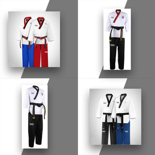 Taekwondo Uniforms Pinji Clothing Performance Wear Children's Clothing Sports Suit Karate ITF Retail EEGi