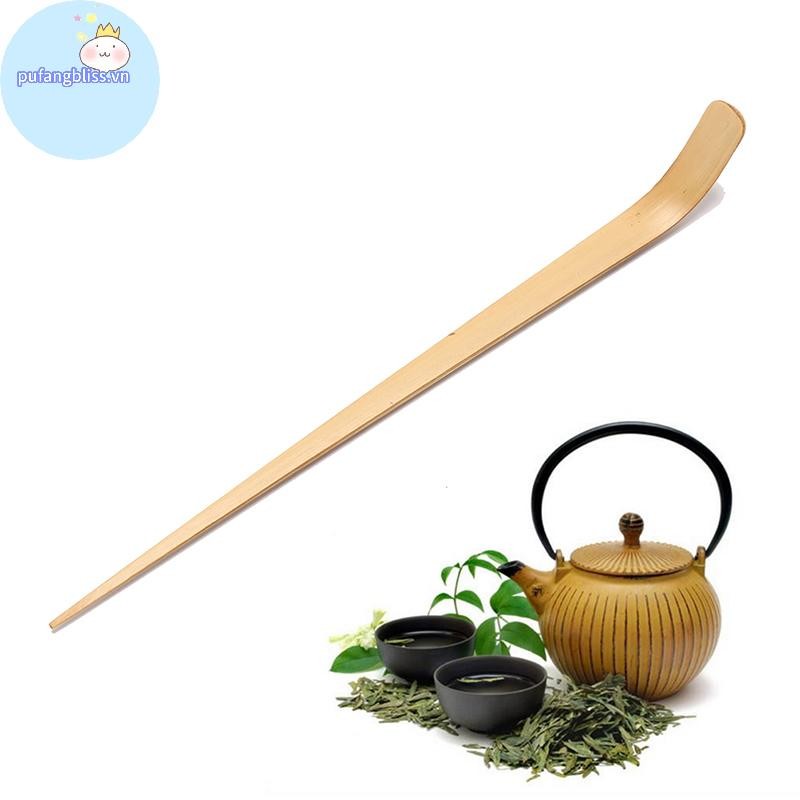Pufangbliss Muỗng Trà 18cm retro Trà Xanh Trà matcha Muỗng Trà Dụng Cụ VN