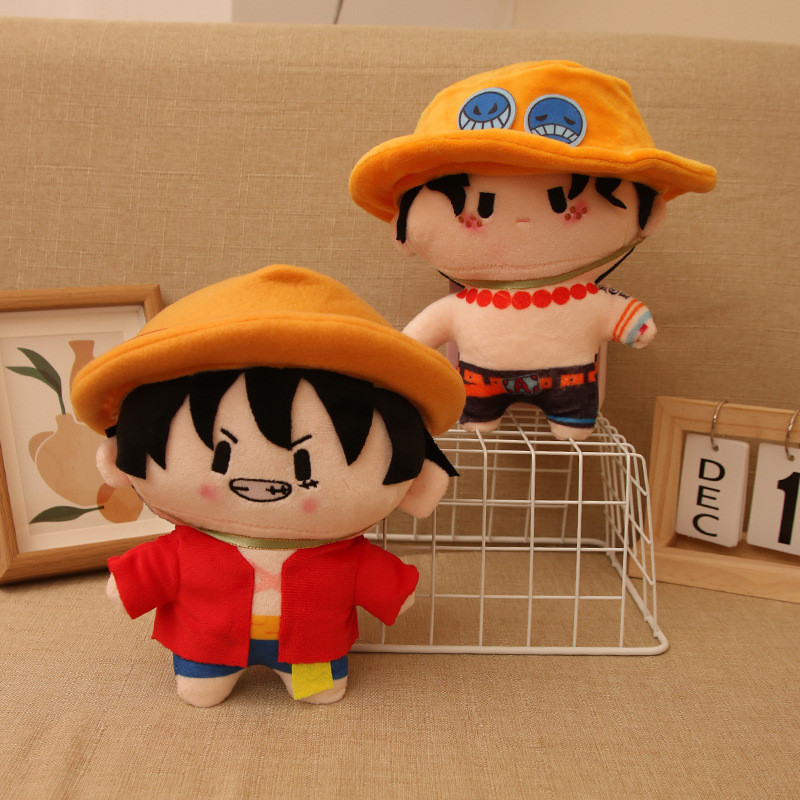 PS1 Dễ Thương ONE PIECE Monkey D Luffy Portgas D Ace Roronoa Zoro Sang Trọng Búp Bê Quà Tặng Cho Bạn Gái Đồ Chơi nhồi bông SP1