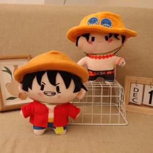 PS1 Dễ Thương ONE PIECE Monkey D Luffy Portgas D Ace Roronoa Zoro Sang Trọng Búp Bê Quà Tặng Cho Bạn Gái Đồ Chơi nhồi bông SP1
