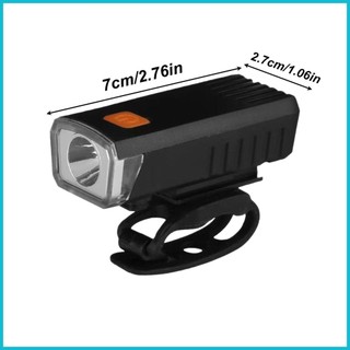 Đèn xe đạp có thể sạc lại Xe đạp chống nước Đèn pin Xe đạp phía trước Đèn sạc USB Xe đạp Đèn pha Night Rider enmdavn