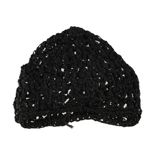 Lưới tóc lập kế hoạch, mão turban đen có thể điều chỉnh, handmade - phụ kiện tóc thời trang
