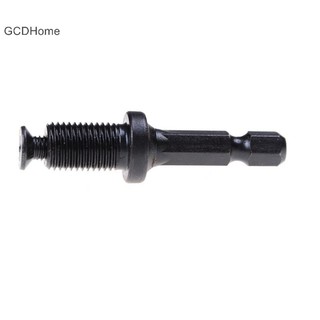Gcdhome 1 / 4 "Bộ chuyển đổi chuôi lục giác Vít ren nam cho máy khoan Chuck 6mm, 10mm, 13mm 3 / 8" -24UNF HOT