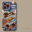 Phim Hoạt Hình Xúc Xích Chó + Dây Buộc Ốp Lưng Điện Thoại iPhone 17 16 15 14 13 12 11 Pro Max X Xr XsMax 7 8 Plus SE2020