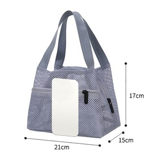 Túi đi biển lưới NOOKSTORY​​, có thể gập lại​​ Túi đựng đồ giặt khô nhanh, thiết kế thời trang​​ ​​Dung tích lớn​​ Lưới thoáng khí​ ​​Túi đựng đồ nhẹ​​ Sử dụng hàng ngày dành cho nữ​​
