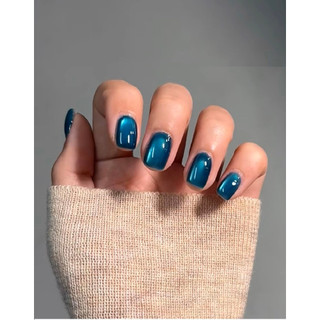 ANNIES Blue Cat 's Eye Nail Polish Ocean Series 5ml Gel Nhanh Khô Tinh Tế Bột Từ Tính