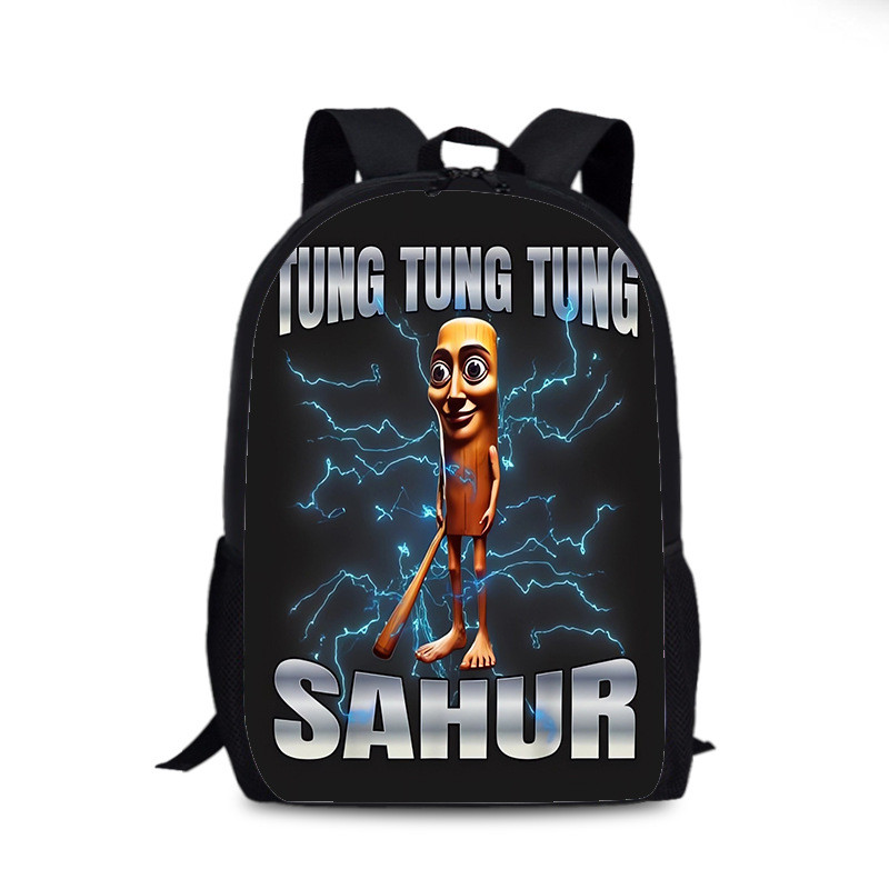 Ba lô Tungtung Saur Ba lô in hình trường học thông thường thời trang hợp thời trang
