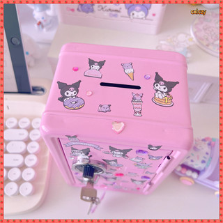 Mật Khẩu Hộp Đựng Tiền Mini An Toàn Chìa Khóa An Toàn Dễ Thương Hộp Tiền Gửi Mini An Toàn Để Bàn Sắt Heo Đất An Toàn Quế Chó Giai Điệu Quà Tặng Học Sinh Nhãn Dán Trang Trí Thẻ Goo Chìa Khóa Lưu Trữ
