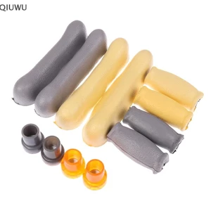 QIUWU 6 Cái / bộ Phụ Kiện Nạng nách Bộ Miếng Lót Thay Thế Cao Su Chống Trơn Trượt Đệm Nách Phụ Kiện Miếng Lót Tay.
