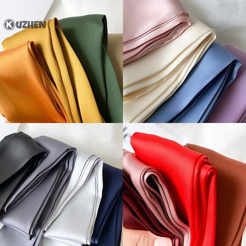 Khăn quàng cổ satin silk 5x200cm, mềm mỏng, phù hợp cho mùa lạnh