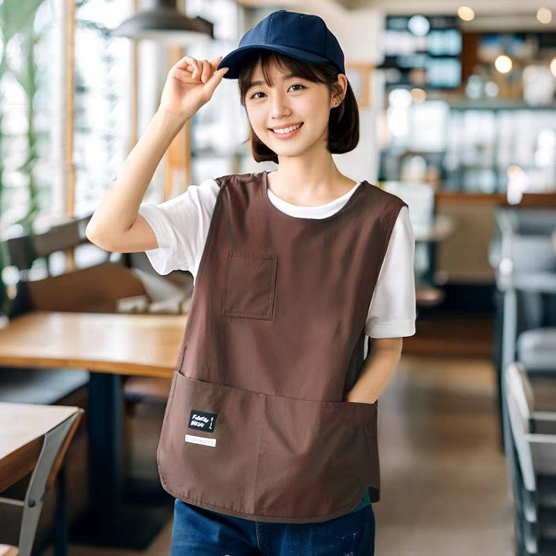Tạp Dề Vest Nhà Bếp Chống Thấm Nước & Bám Bẩn - Unisex, Bền, Đẹp, Thoáng Khí, Chống Dầu, Mồ Hôi