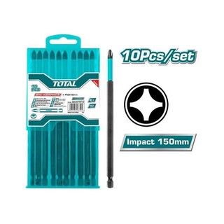 Mũi bắn vít PH2x150mm (có nam châm hít) Total