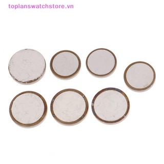 Toplanswatchstore 2 Chiếc Tủ Lạnh PTC Starter Lớn Chip Nhỏ Máy Nén Tủ Lạnh PTC Starter Chip Đường Kính 16 / 20mm Chiều Cao 2.5mm VN