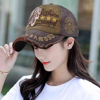 Mũ bóng chày nam nữ từ denim cotton nguyên chất, thời trang, chống nắng tốt cho các hoạt động ngoài trời và đường phố.