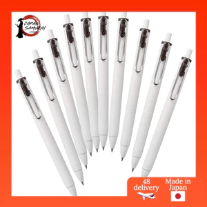 Mitsubishi Pencil Gel Ballpoint Pen Uniball One 0.38 Brown Black 10-pack Box UMNS38.22- Direct from Japan