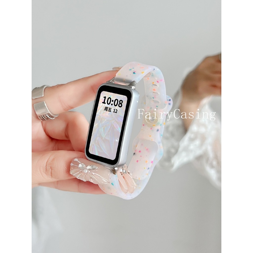 Dây đeo silicon thể thao cho Huawei Band 11 Pro 10 9 8 Fit 2 3 4 Pro Phụ kiện Vòng tay cho Honor Band 10 9 7 6 Dây đeo cổ tay