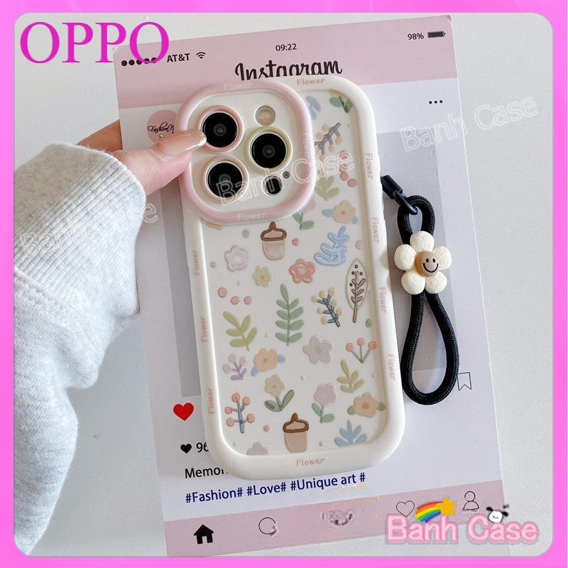 Ốp lưng OPPO hoa Reno A11 A15 A17 A18 A12 A38A33 A35 F19 Realme A54 A57 A58A60 A78 A92 A93A94 A95 96 PRO C SK EX