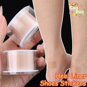 Miếng dán bảo vệ gót chân bằng Gel 1 / 2 / 4Rolls - Miếng dán giày lót gót chân có thể cắt được - Giảm đau chân - Miếng dán vỉ chân vô hình - Chống mài mòn, Chống thấm nước, Tự dính