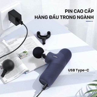 Máy massage cầm tay Hyundai PMS-019 - 4 chế độ Massage linh hoạt - Bảo hành chính hãng 12 tháng