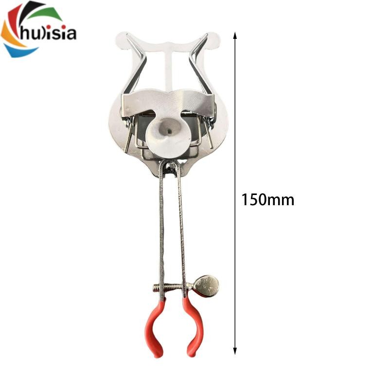chulisia Trumpet Marching Lyre Kẹp Trên Đứng Tấm Nhạc Kẹp Cho Cornet BB Clarinet Âm Nhạc Đứng Nhạc Cụ Trumpet Nhạc Cụ
