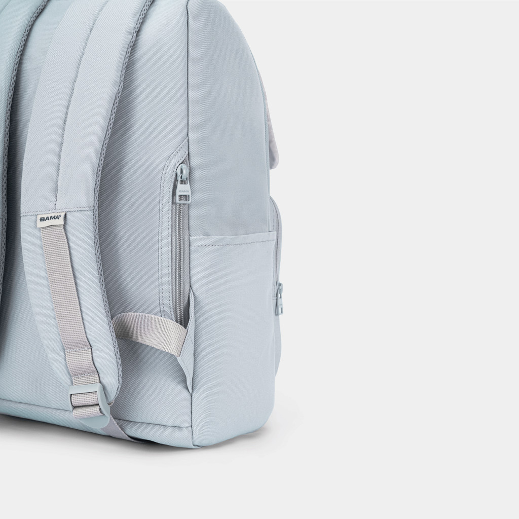 Balo nam nữ đi học đi làm BAMA Solid Backpack chống nước nhiều ngăn đựng laptop 13 14 15.6 inch | BigBuy360 - bigbuy360.vn
