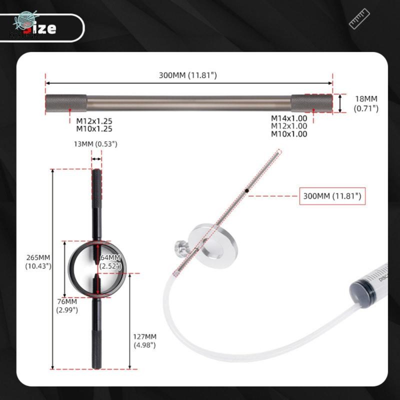 Bộ dụng cụ dịch vụ phuộc xe máy Dụng cụ tiện lợi Thanh giảm chấn Công cụ chảy máu