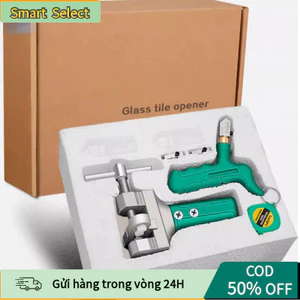 【COD】Bộ Dao Cắt Kính Đa Năng Kèm Tay Tách – Cắt Gương, Gạch Men Chính Xác, Cao Cấp