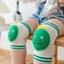 Miếng đệm chống chân CQCJ, Miếng đệm đầu gối mỏng cho bé, Lưới học tập đi chống rơi Miếng đệm khuỷu tay mùa hè