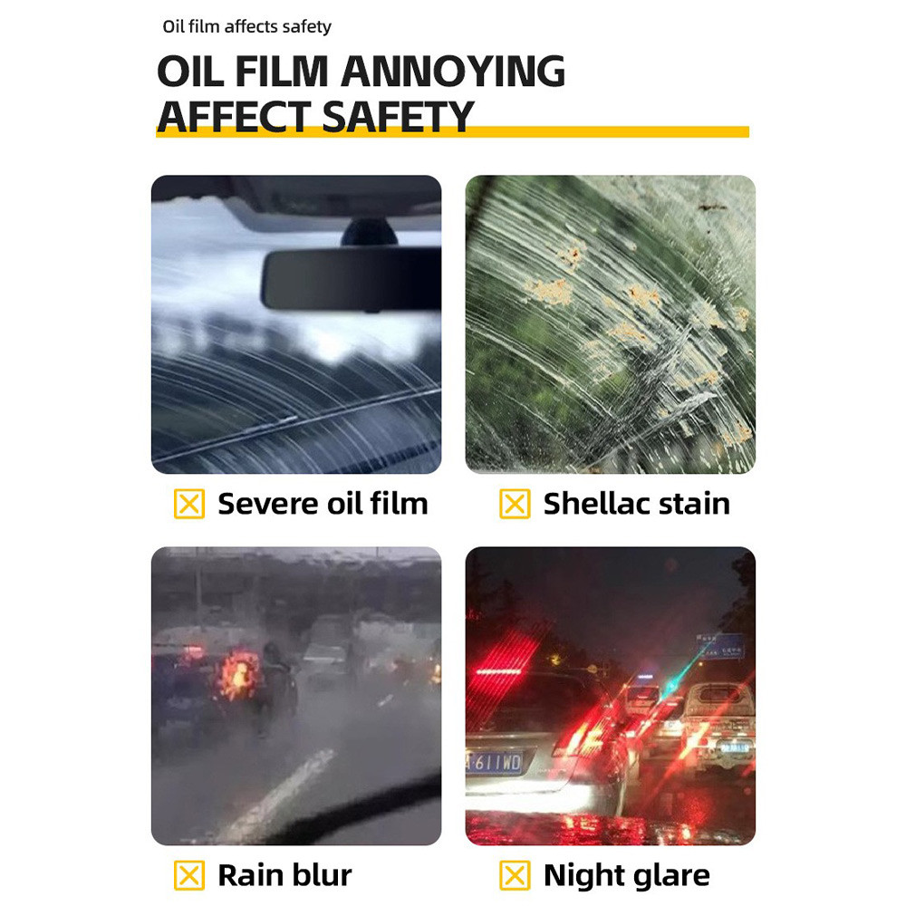 Automotive Glass Polishing Liquid /Car Glass Oil Film Cleaning Fluid / Glass Stain Remover/Watermark Remove