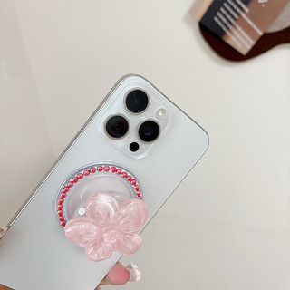 3d Hoa Kim Cương Màu Tròn Từ Tính Giá Đỡ Điện Thoại Cho IPhone 16 15 14 13 12 Pro Max 14 Plus Có Thể Gập Lại Pop Ring Grip Co Giãn Để Bàn Đứng P3