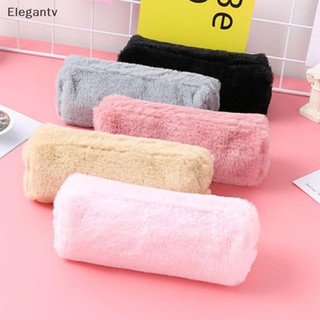 EGN Thời trang dễ thương Dây kéo sang trọng Túi đựng bút chì Trường học Đồ dùng văn phòng phẩm Túi đựng ví Bảo quản Túi trang điểm dễ thương Hộp bút chì N