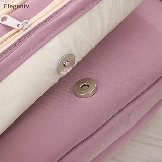 EGN Túi Đựng Bút Chì Dung Tích Lớn Flip-top Mờ Sinh Viên Văn Phòng Phẩm Túi Bảo Quản Bé Trai Và Bé Gái Đơn Giản Văn Phòng Phẩm Hộp Bút N