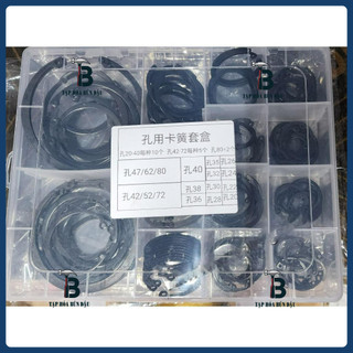 Hộp 200 phanh trục, phe gài trục từ phi 6 đến 80