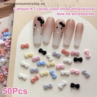 [savemoneyeveryday] 50 Cái S / L Nơ Móng Tay Quyến Rũ Hoạt Hình Buộc Móng Tay Nghệ Thuật Phụ Kiện Trang Trí Hàn Quốc DIY Phụ Kiện Móng Tay Đồ Dùng DIY Làm Móng Tay [vn]