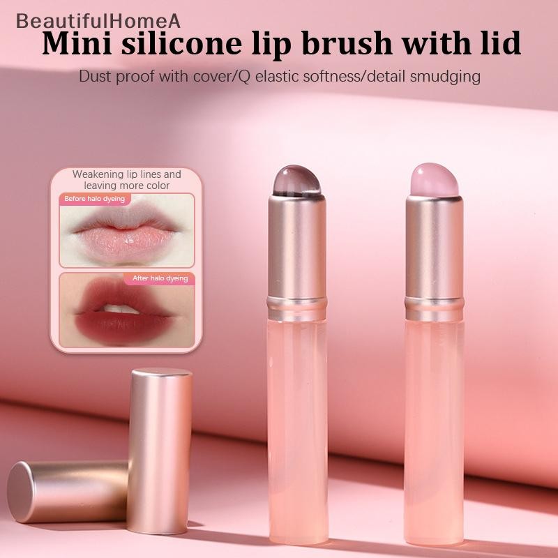 BeautifulHomeA Nâng Cấp Silicone Son Khuyết Điểm Cọ Trang Điểm Bàn Chải Silicon Cho Son Dưỡng Môi Son Bóng Son Môi Bàn Chải VN